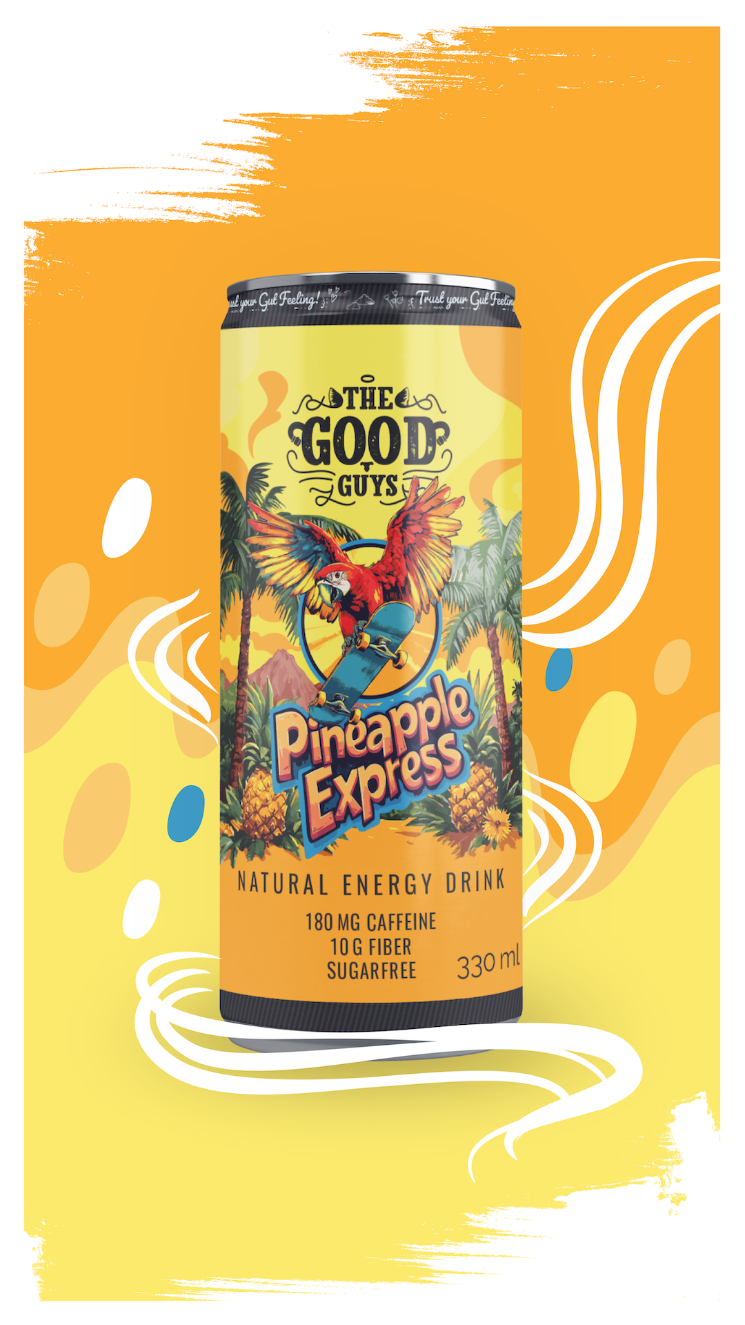 Natural Energy Drink, Pineapple Express